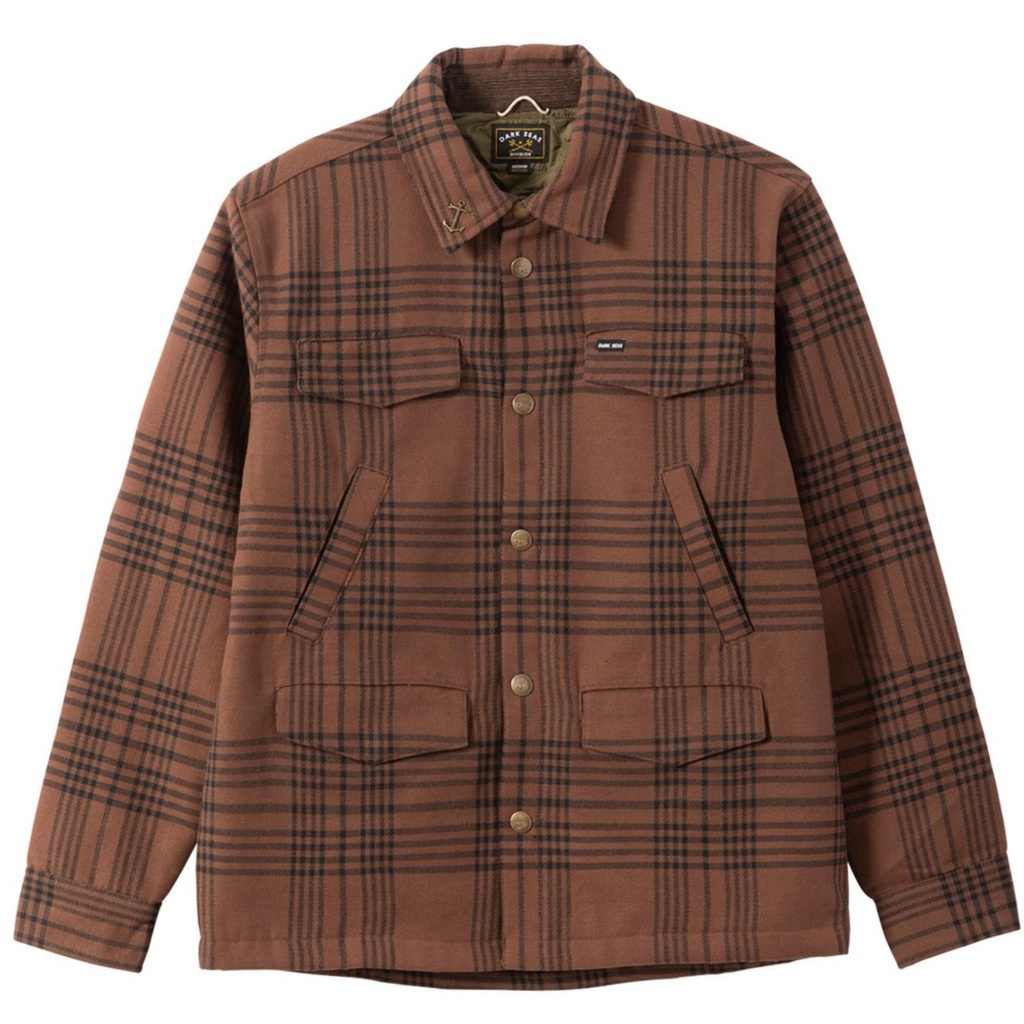 Dark Seas Men's Zilker Flannel Shirt Jacket