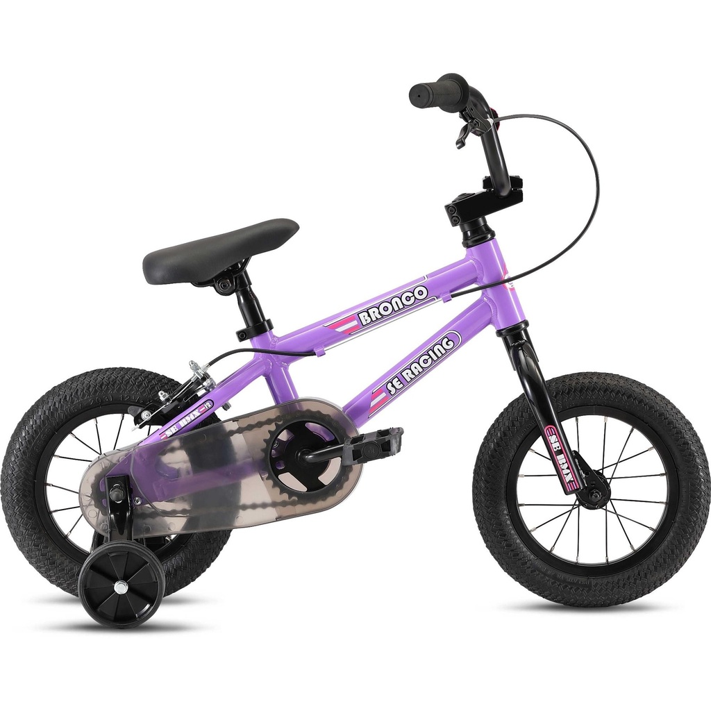 [000191801000000] SE Racing Little Kids' Bronco 12" Bike (Purple)
