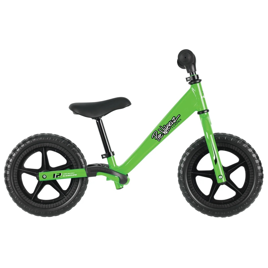 [000191906000000] Haro PreWheelz 12 Balance Bike (Bad Apple Green)