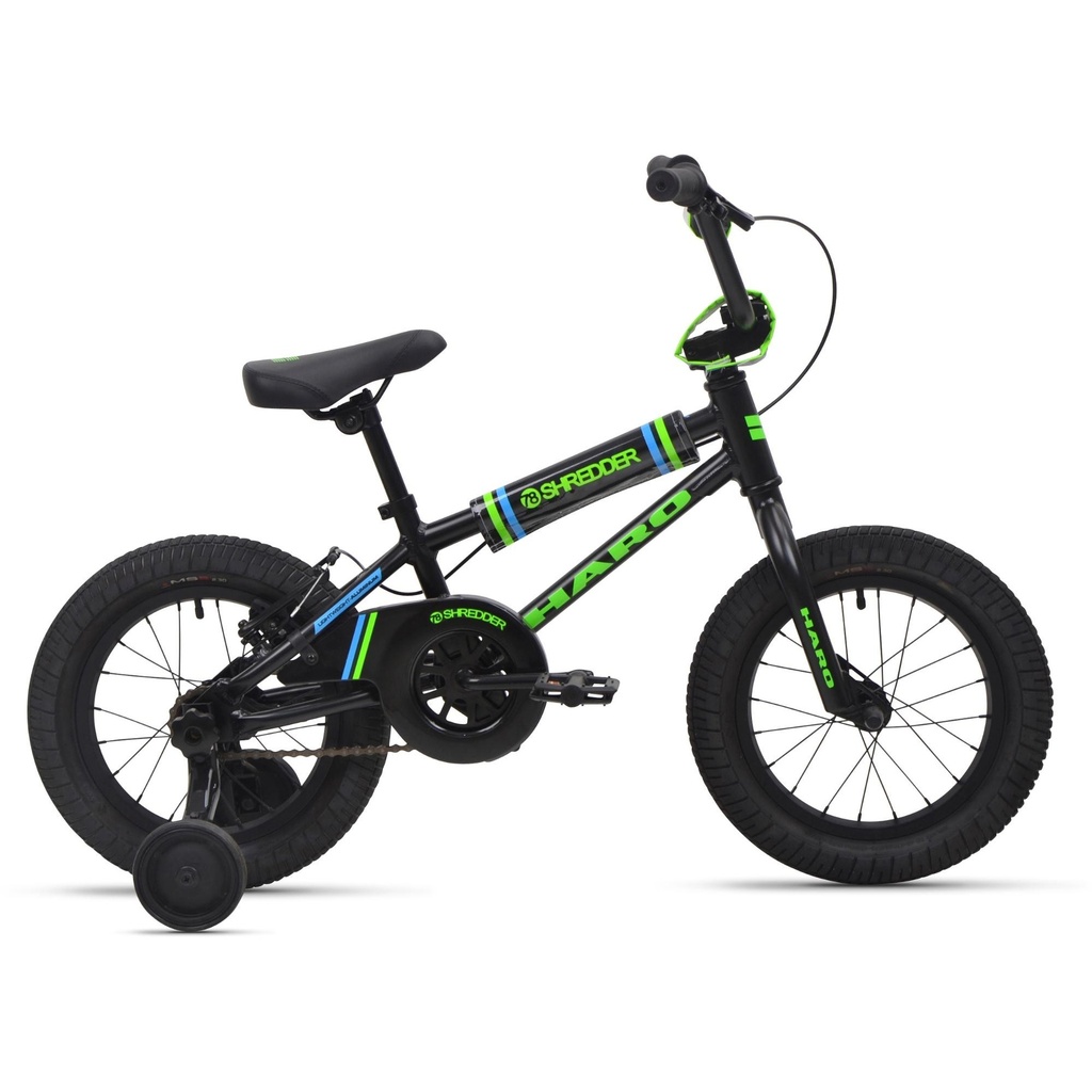 [000191918000000] Haro Kids' Shredder 14 BMX Bike (Semi-Gloss Black)