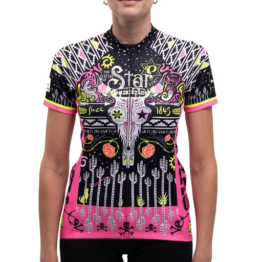 Pearl Izumi Women's HNH Vibrant Mess Bike Jersey