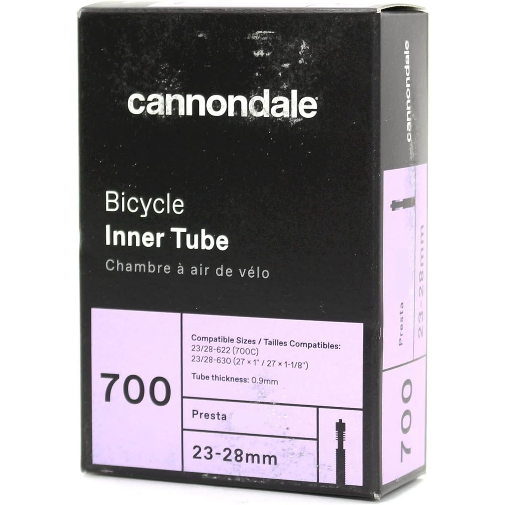 Cannondale 700 x 23-28 mm Presta 80 mm Valve Tube
