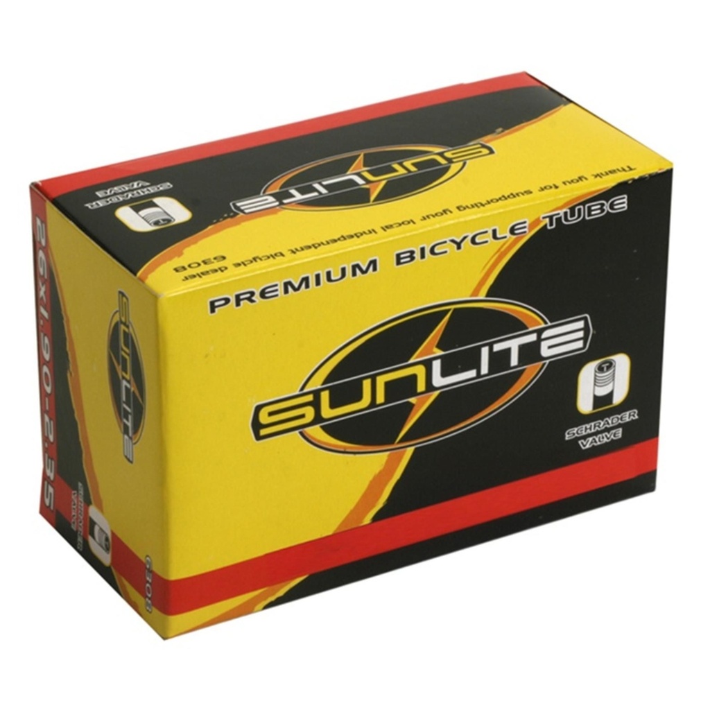 Sunlite 26 x 1.25 Schrader Valve Bike Tube