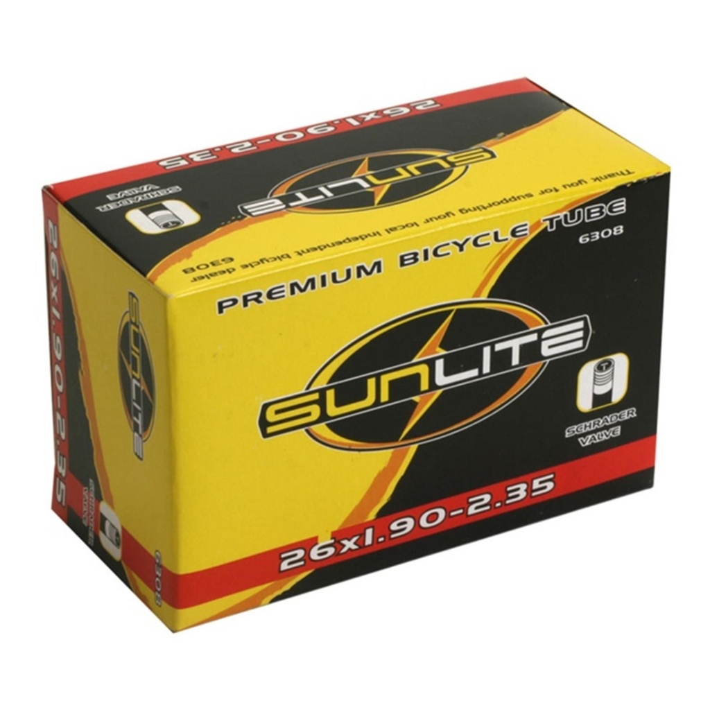 Sunlite 26" x 1.9"-2.35" Schrader Valve Inner Tube
