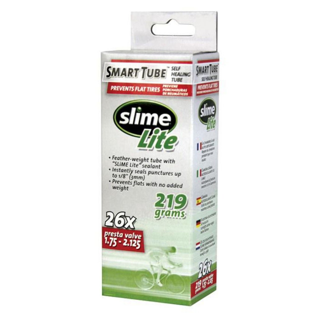 Slime Lite Presta Valve 26" Bicycle Tube
