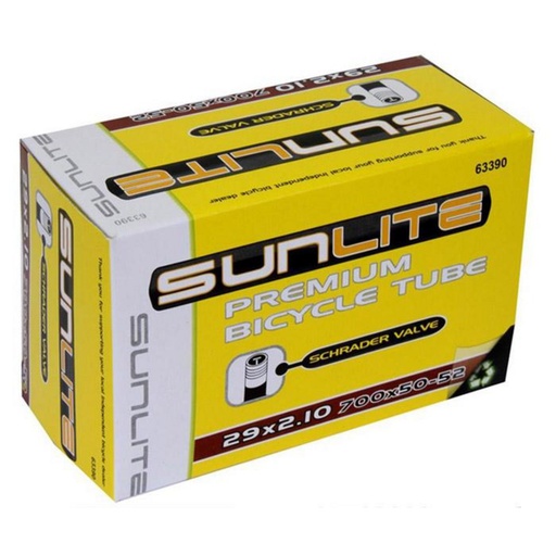 Sunlite 29 x 2.1 Schrader Valve (29er) Bike Tube