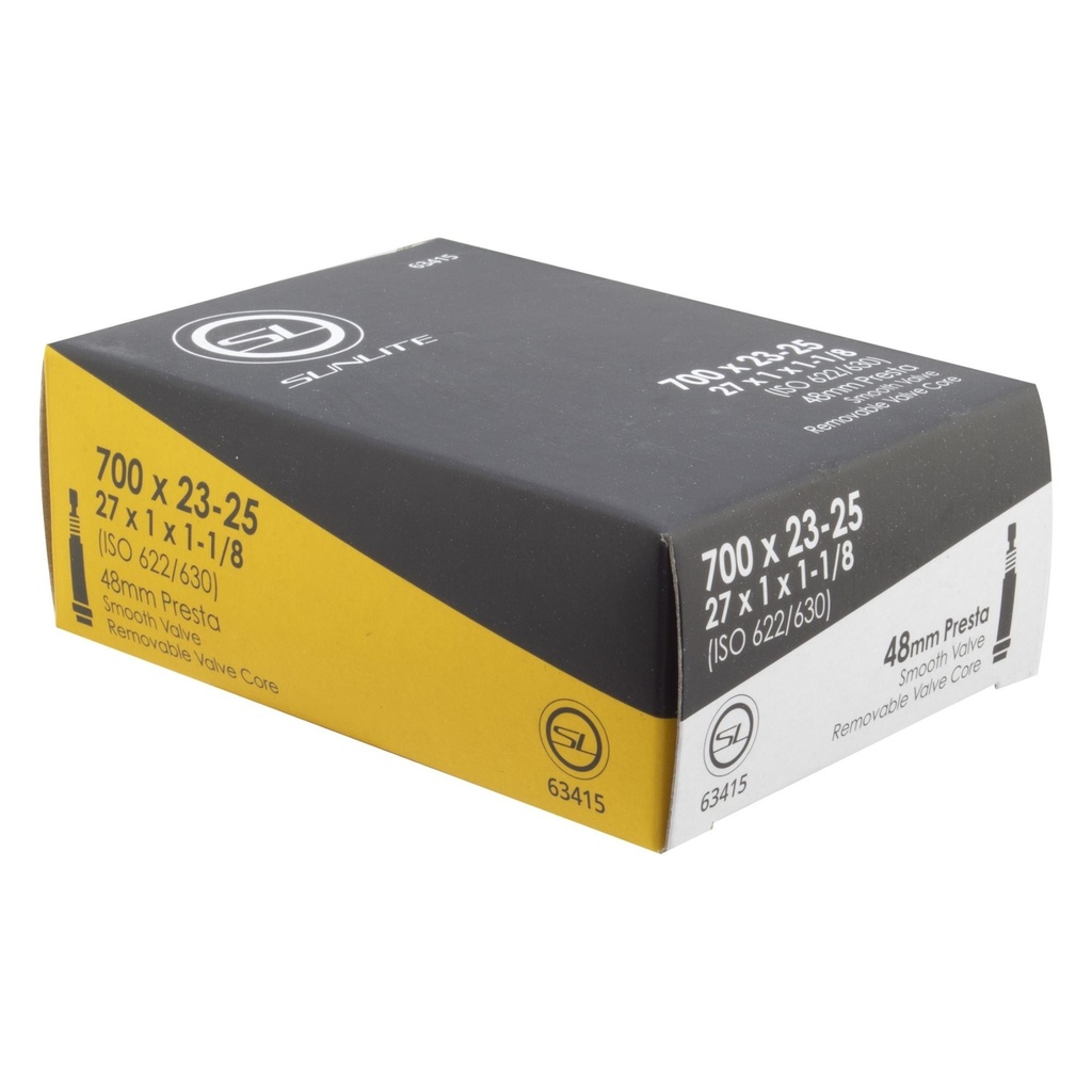 Sunlite 700 x 23-25 - 48mm Presta Valve Tube