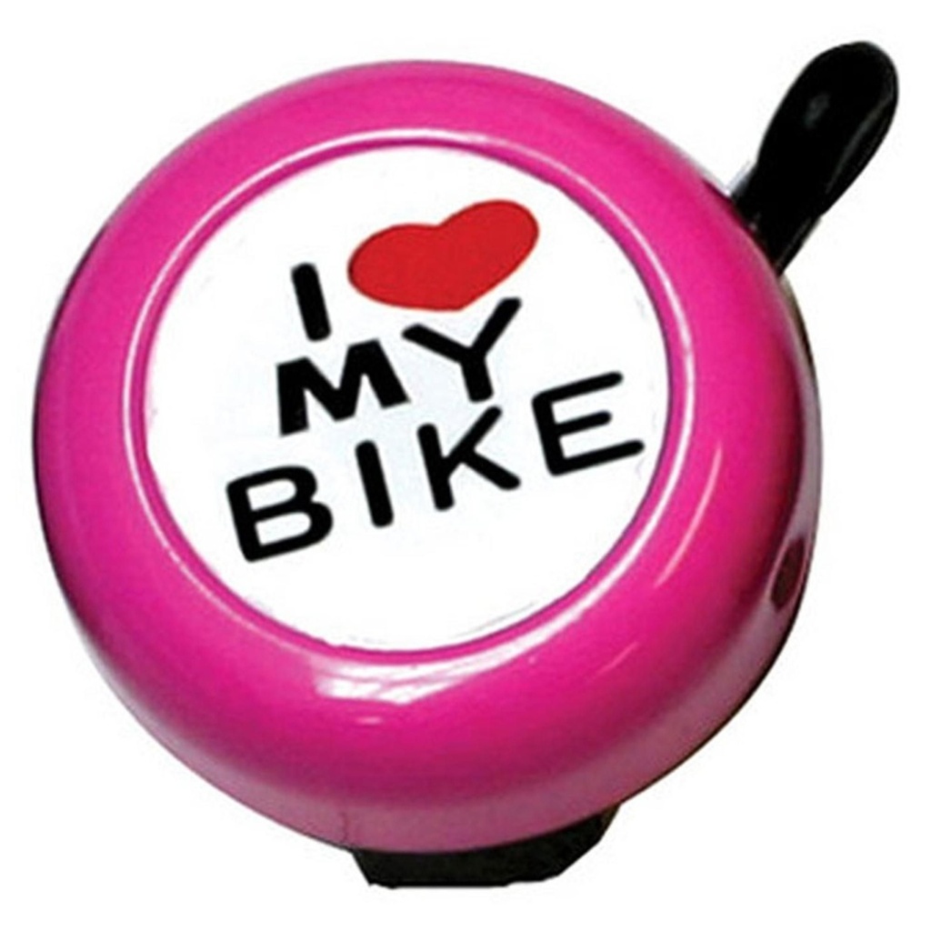 Sunlite I Love My Bike Full Ringer Bike Bell