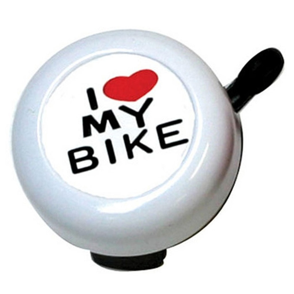 Sunlite I Love My Bike Full Ringer Bike Bell