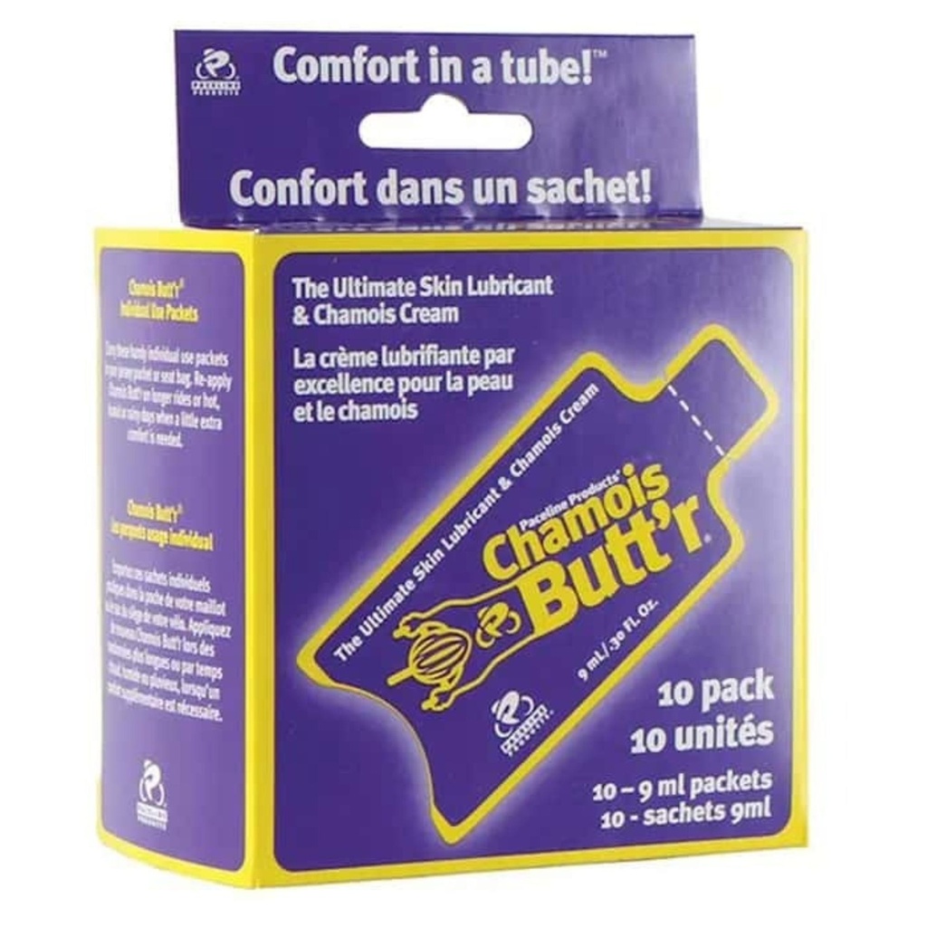 [000196029000000] Paceline Products Chamois Buttr Anti-Chafe Cream - 10 Pack