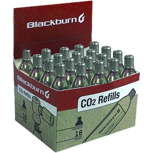 Blackburn CO2 16G Cartridges - 20 Count