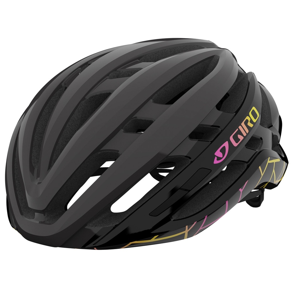[000197750000000] Giro Women's Agilis MIPS Road Bike Helmet (Black Craze, S)