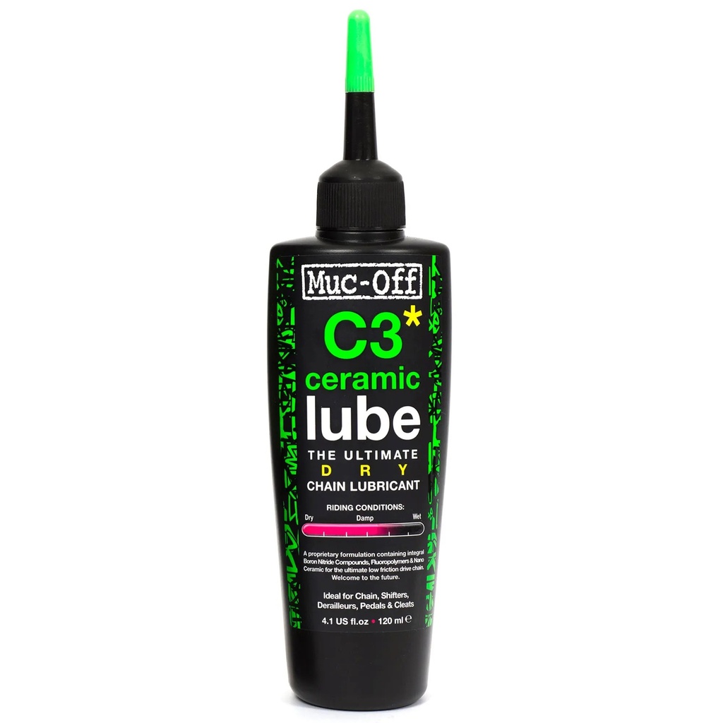 Muc-Off C3 Dry Ceramic 120 ml Chain Lube