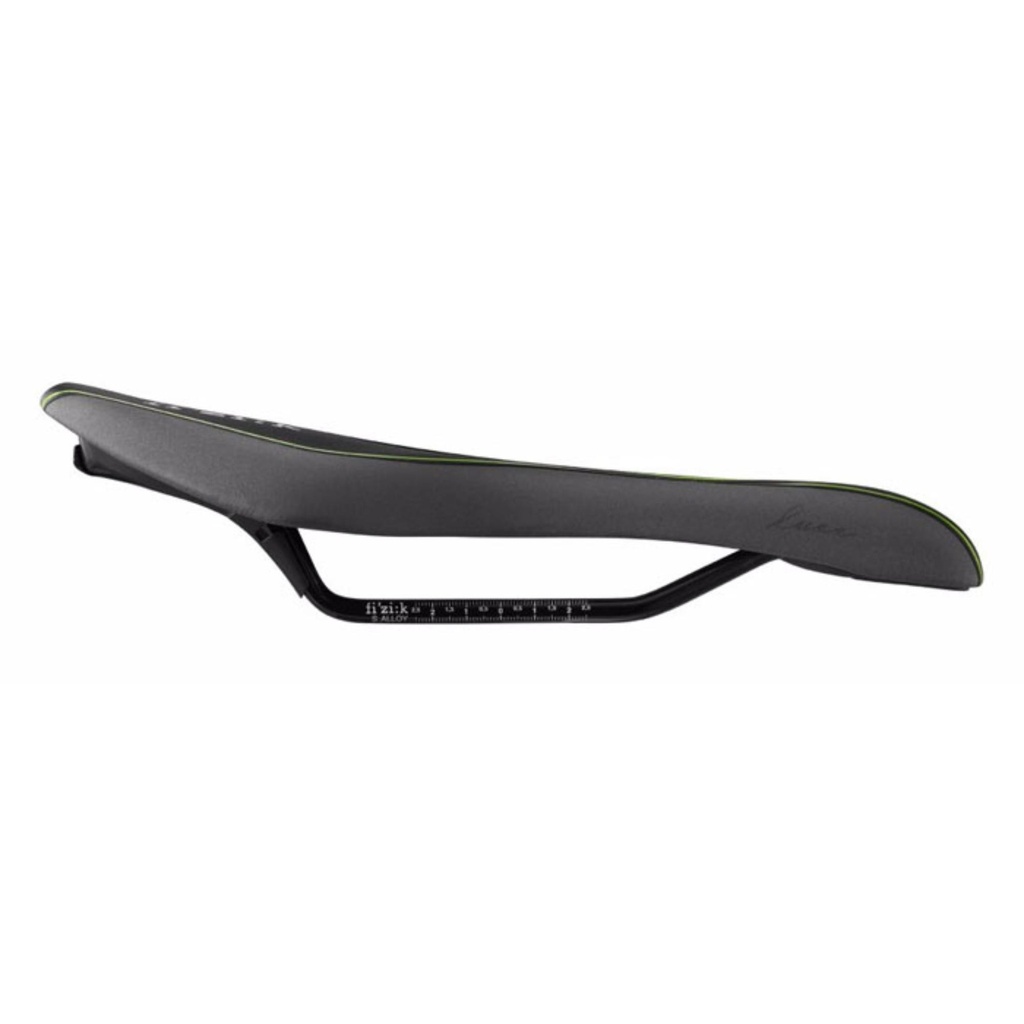 [000199392000000] Fizik Women's Luce Bike Saddle (Black/Lime)