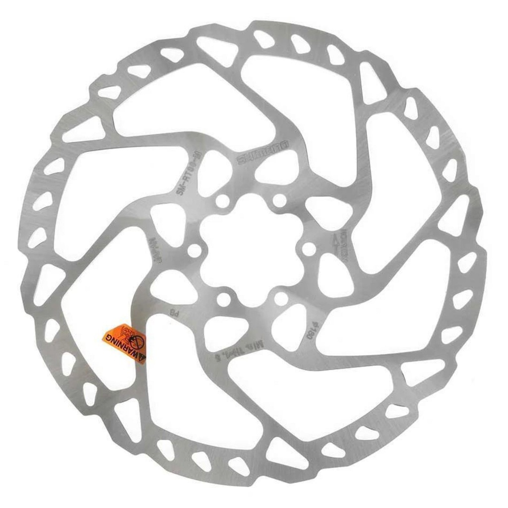 [000199846000000] Shimano SM-RT66 6-Bolt 180 mm Brake Disc Rotor