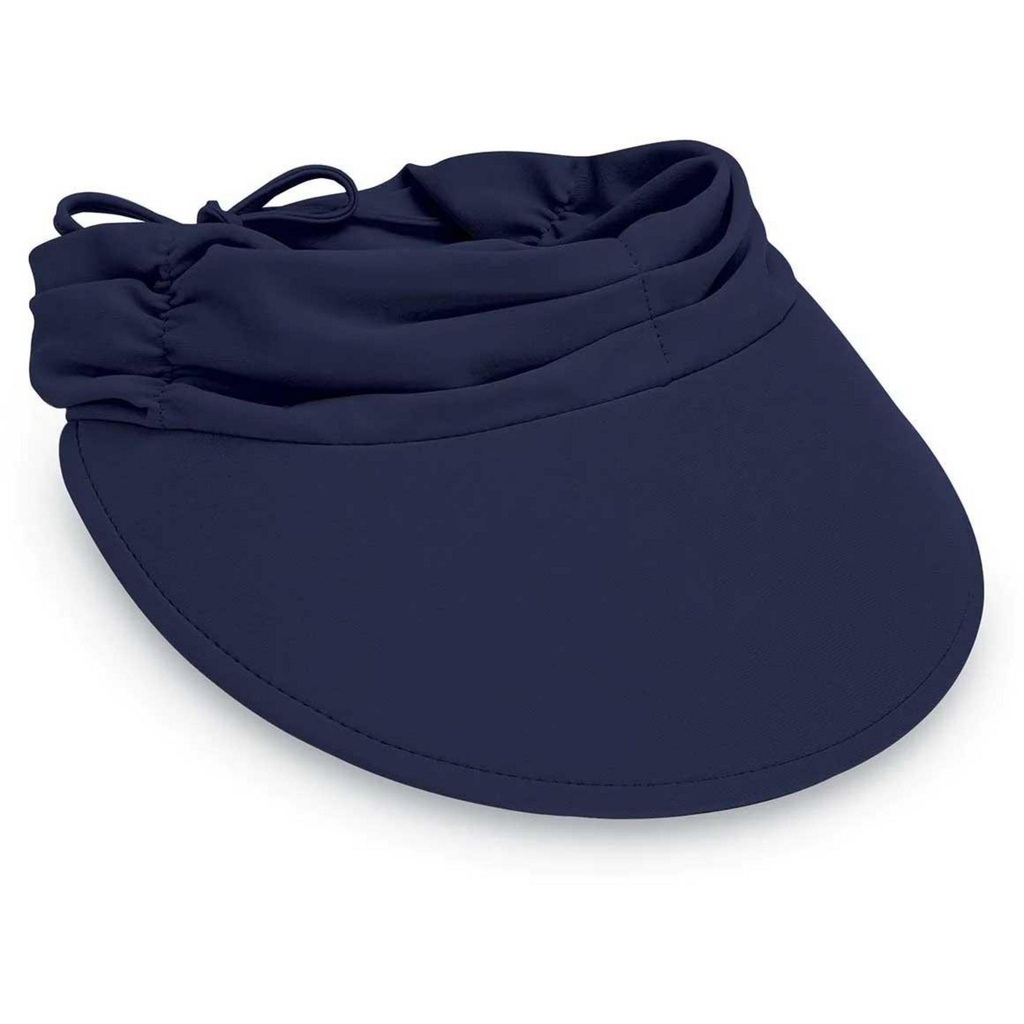 [000200963000000] Wallaroo Women's Aqua Visor (Navy)