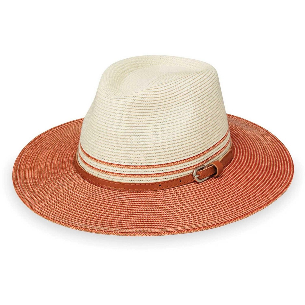 [000200968000000] Wallaroo Women's Kristy Hat (Ivory/Coral)