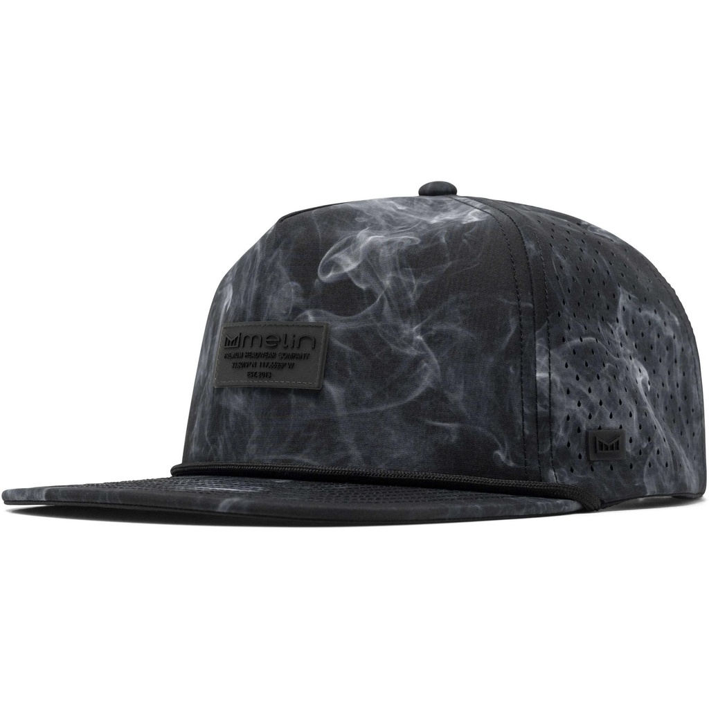 [000201841000000] Melin Men's Coronado Brick Hydro Snapback Hat (Smoke)