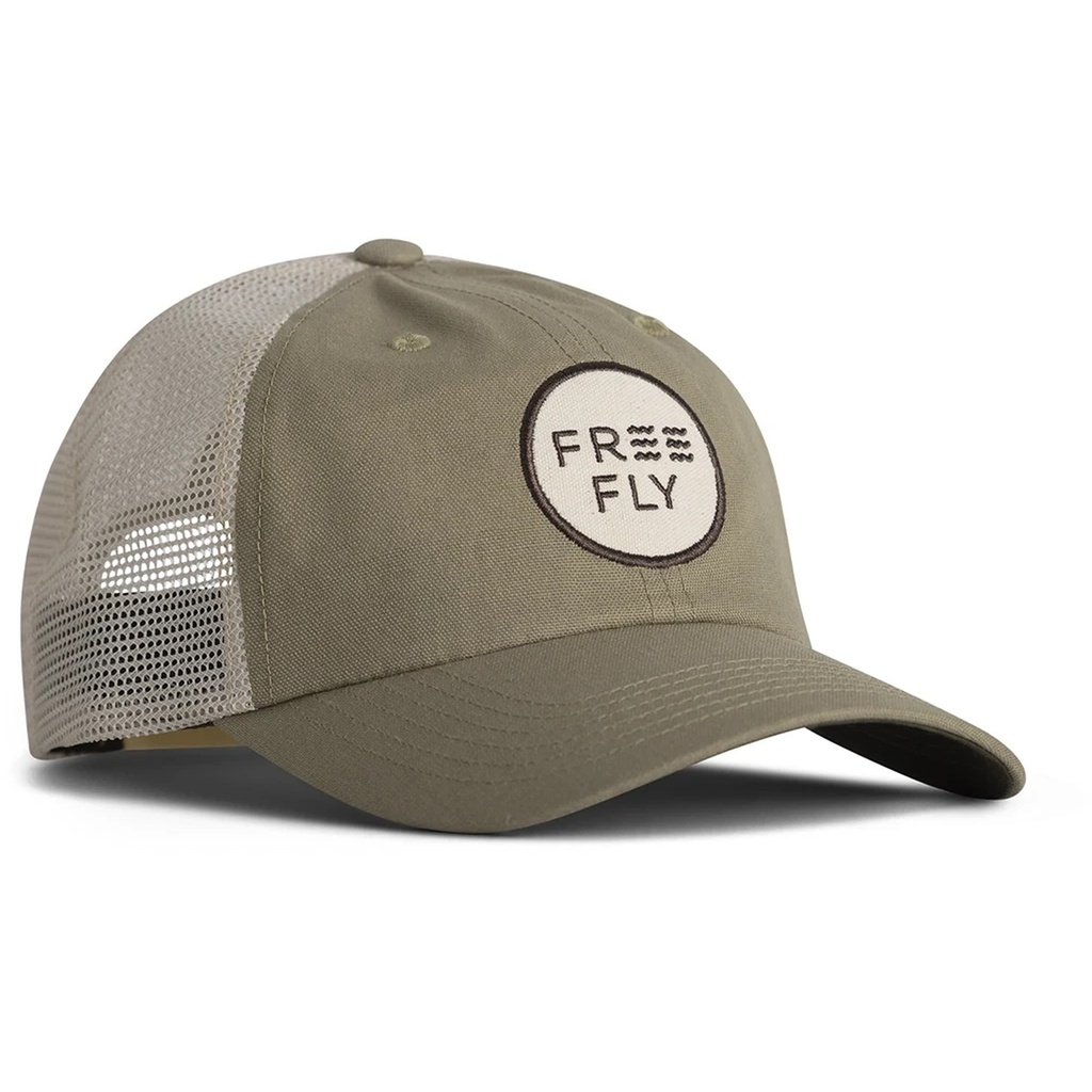 Free Fly Men's Low Pro Badge Trucker Hat