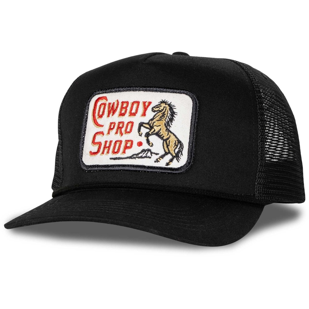 [000202086000000] Sendero Cowboy Pro Shop Hat (Black)