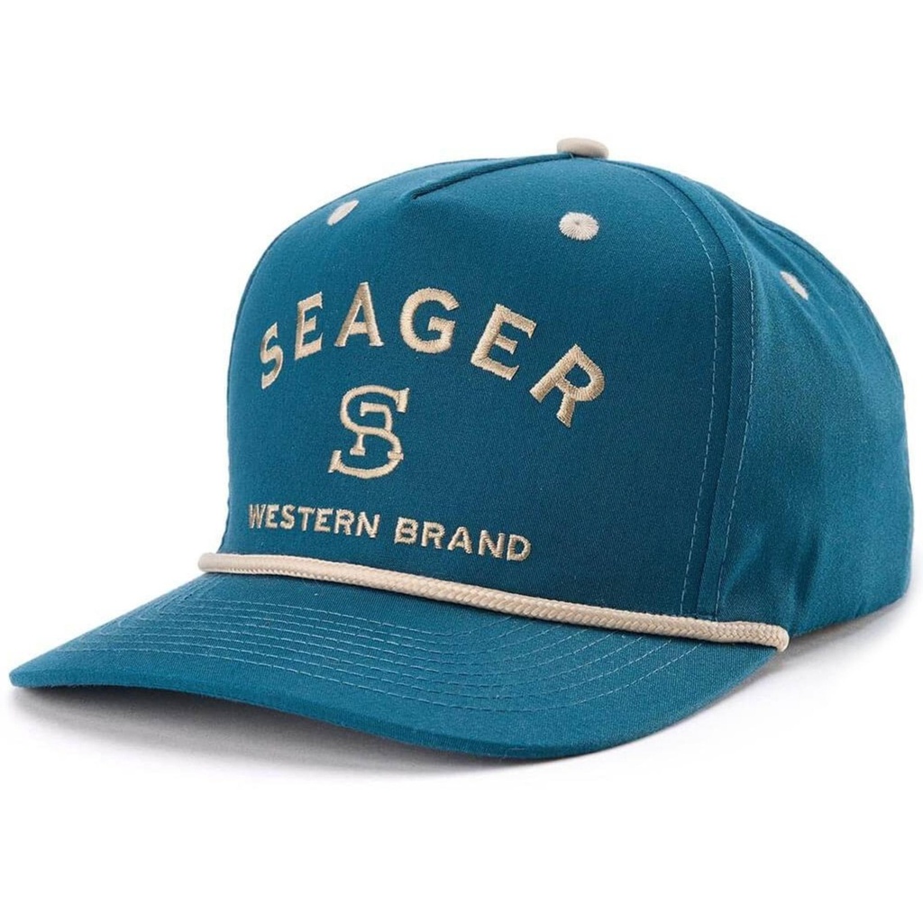 [000202105000000] Seager Branded Snapback Hat (Navy)