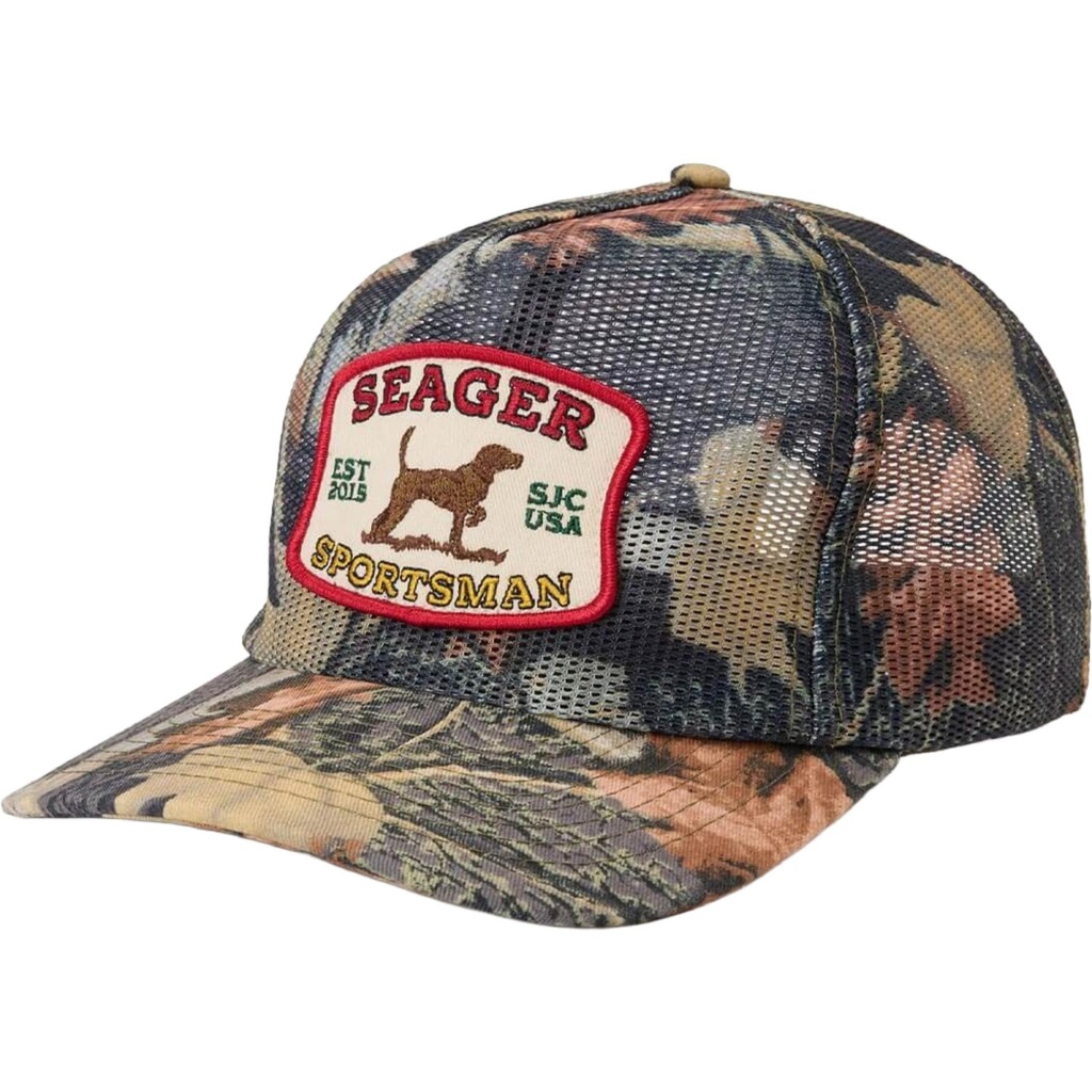 Seager Sportsman Mesh Trucker Snapback Hat