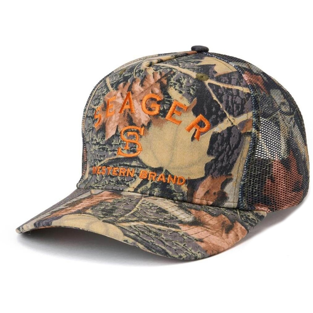 Seager Branded Trucker Snapback Hat