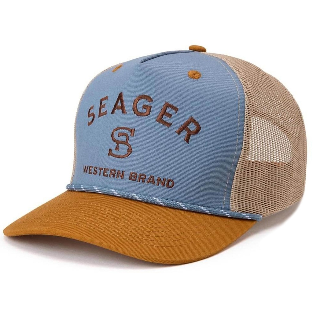 Seager Branded Trucker Snapback Hat