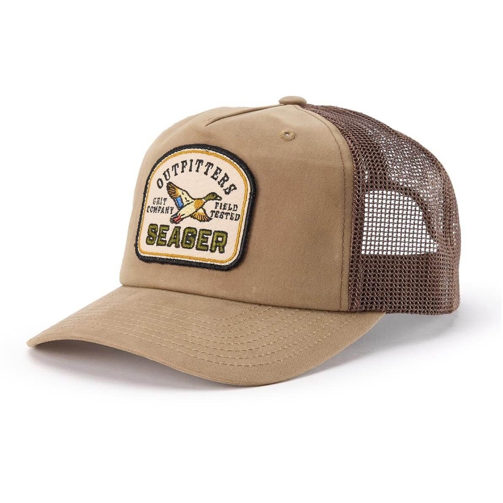 Seager Outfitters Waxed Trucker Snapback
