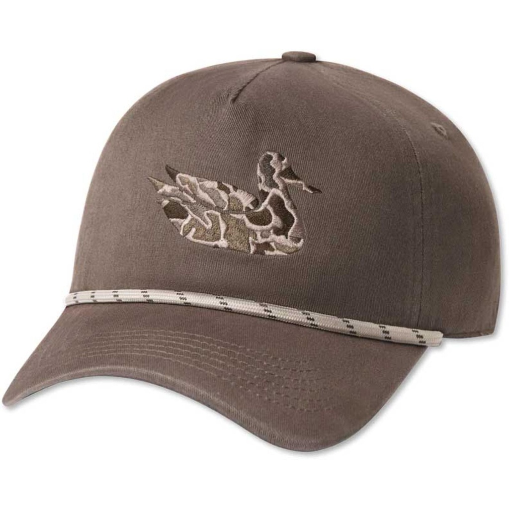 [000202228000000] Southern Marsh Ensenada Camo Duck Rope Hat (Stone Brown)