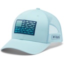 Columbia Men's PFG Fish Flag Mesh Snapback Hat
