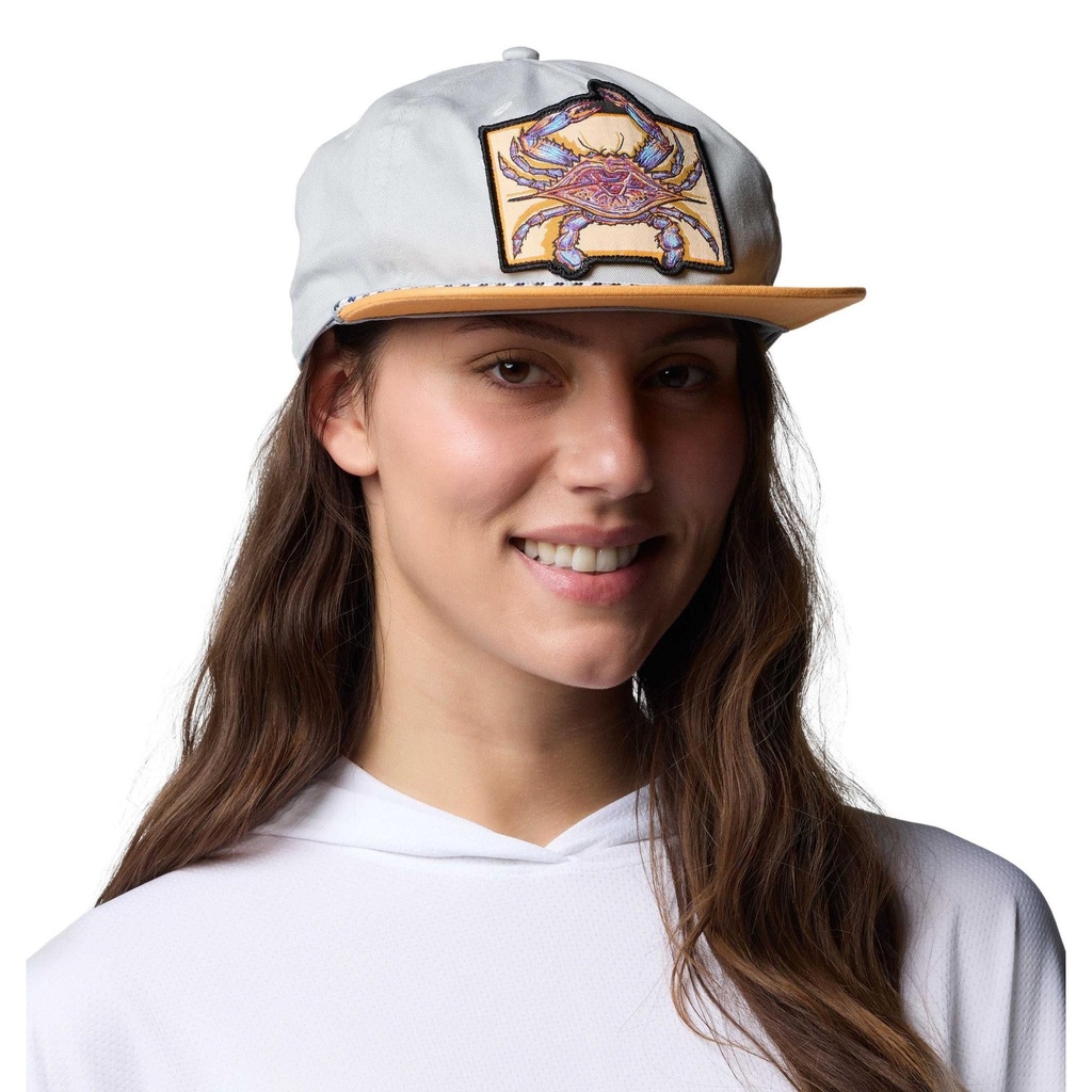 [000202590000000] Columbia Back Tack x Bentley Snap Back Hat (Grey)