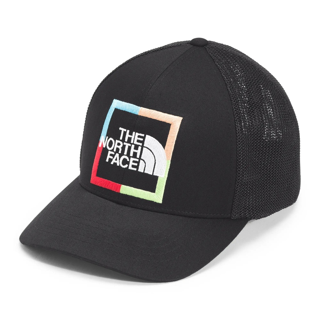 [000202687000000] The North Face Men's Truckee Trucker Hat (Coord Graphic/TNF Black, S/M)
