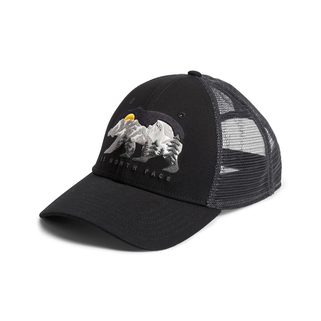 [000202691000000] The North Face Men's Embroidered Mudder Trucker Hat (TNF Black/Asphalt Grey)
