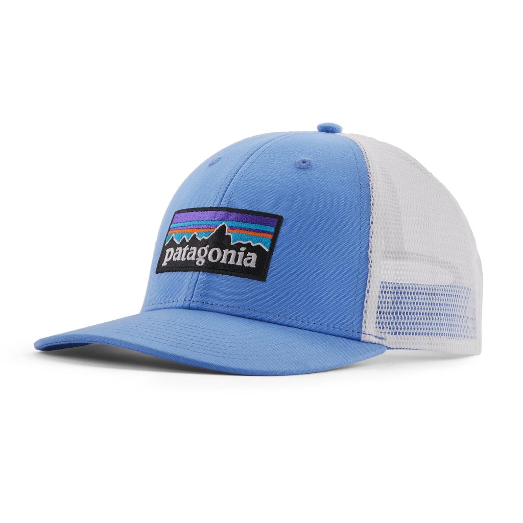 [000202768000035] Patagonia Men's P-6 Logo LoPro Trucker Hat (Abundant Blue)