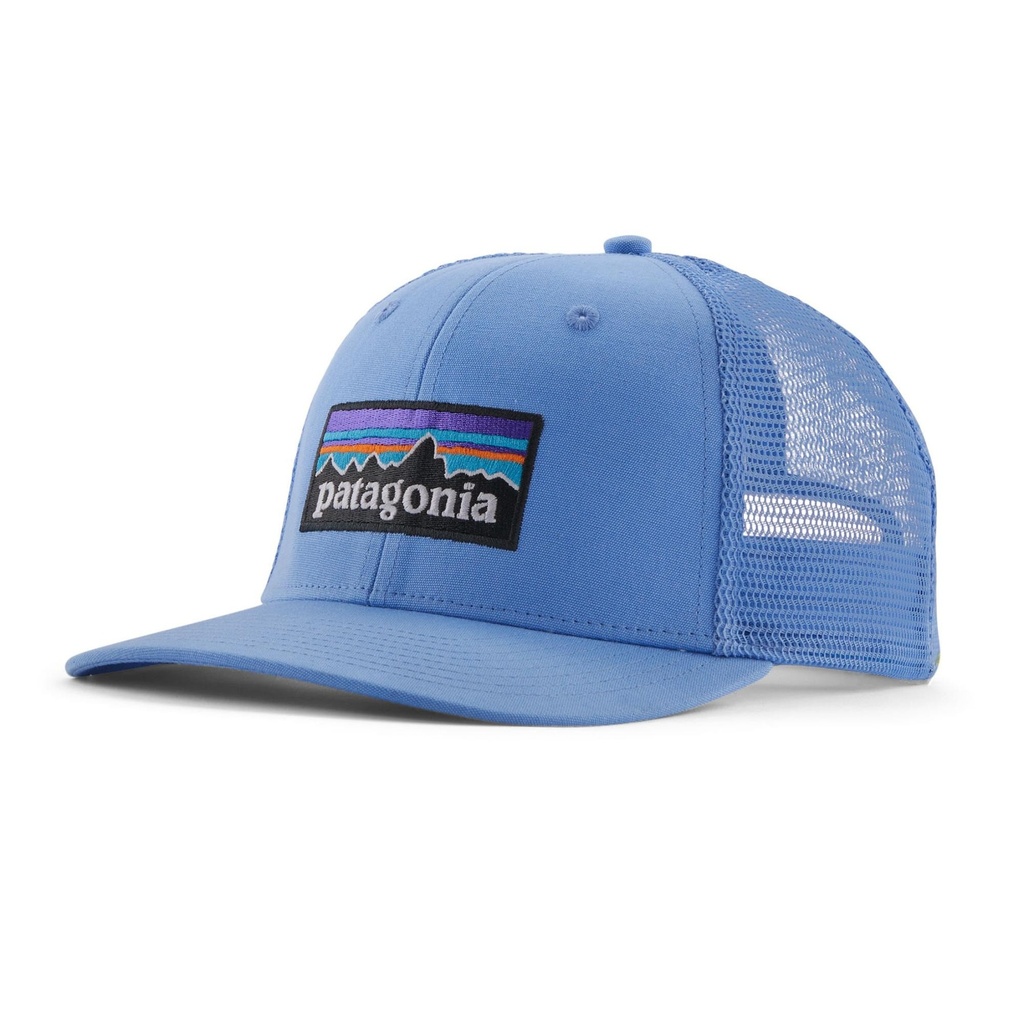 [000202769000000] Patagonia Men's P-6 Logo Trucker Hat (Abundant Blue, One Size)