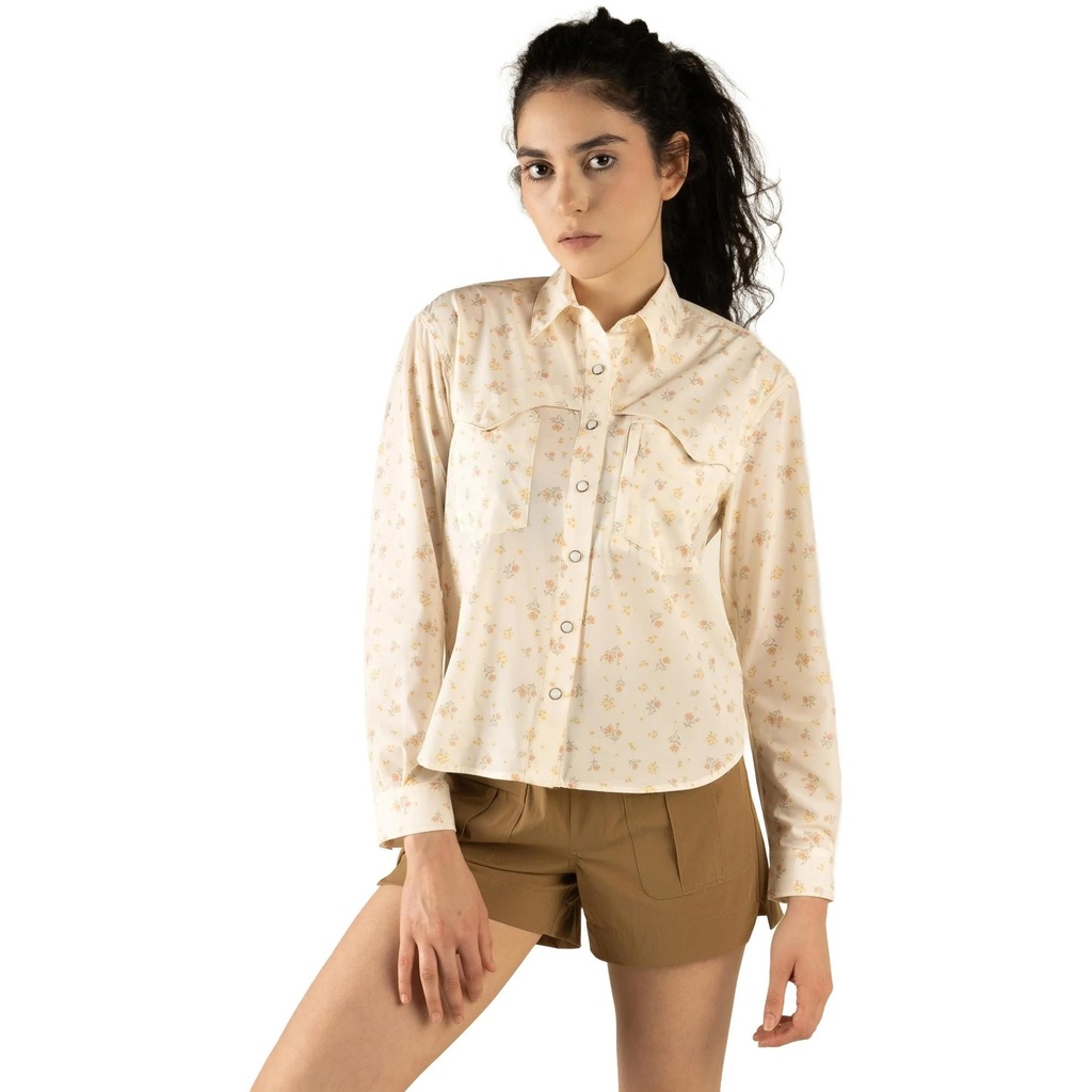Sendero Women's Confluence Tech Long Sleeve Button Down Shirt