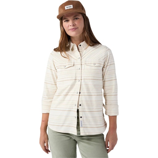 Stio Women's Slipstone Midweight Flannel Shirt
