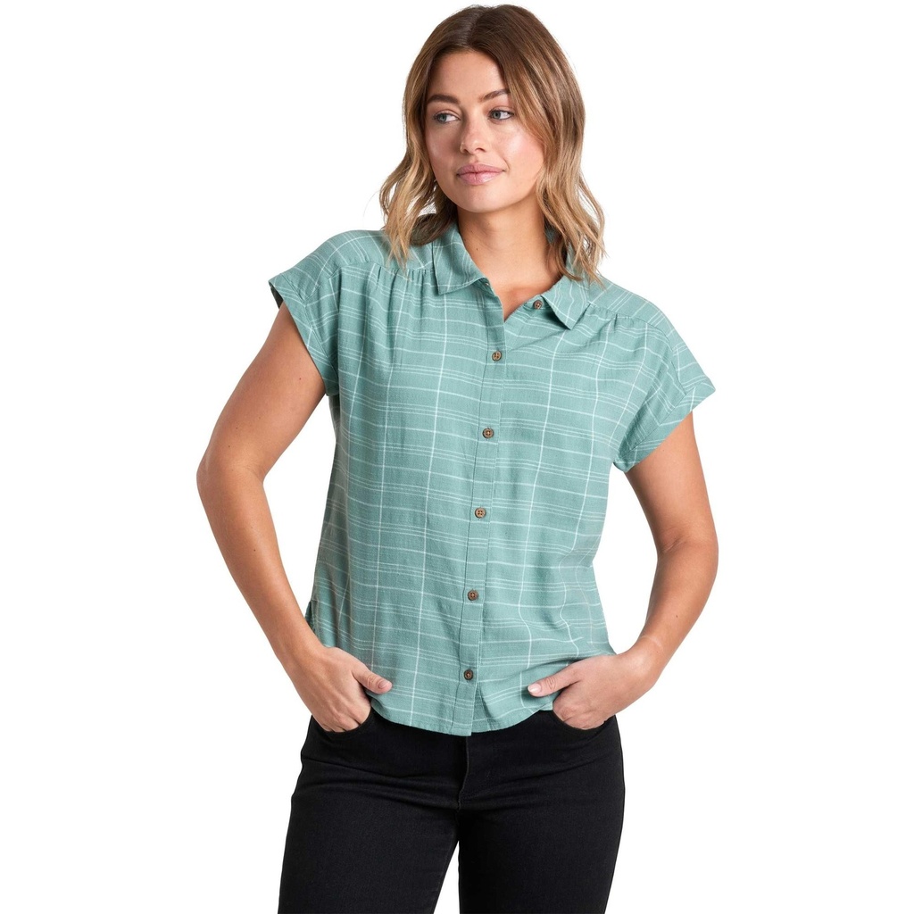 KUHL Women's Wylde Button Down Short Sleeve Shirt