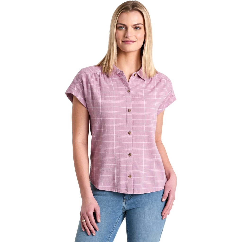 KUHL Women's Wylde Button Down Short Sleeve Shirt