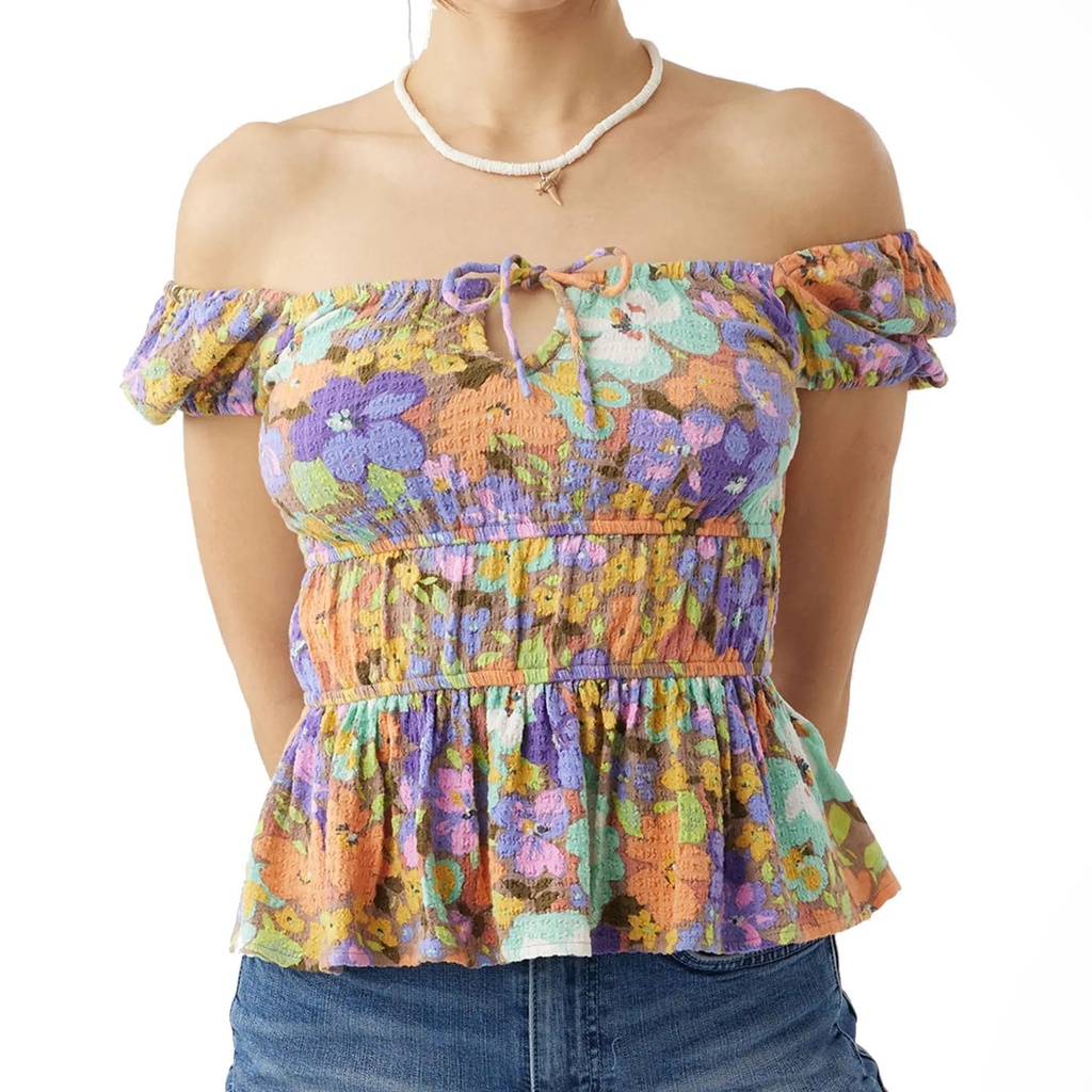 ONeill Women's Raja Multi Floral Top
