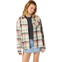 O'Neill Women's Logan Flannel LS Button Up Shirt