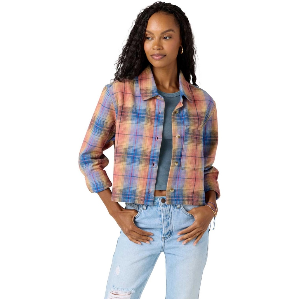 O'Neill Women's Roy Flannel Button Up Shirt