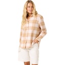 O'Neill Women's Logan Flannel Button Down Long Sleeve Shirt