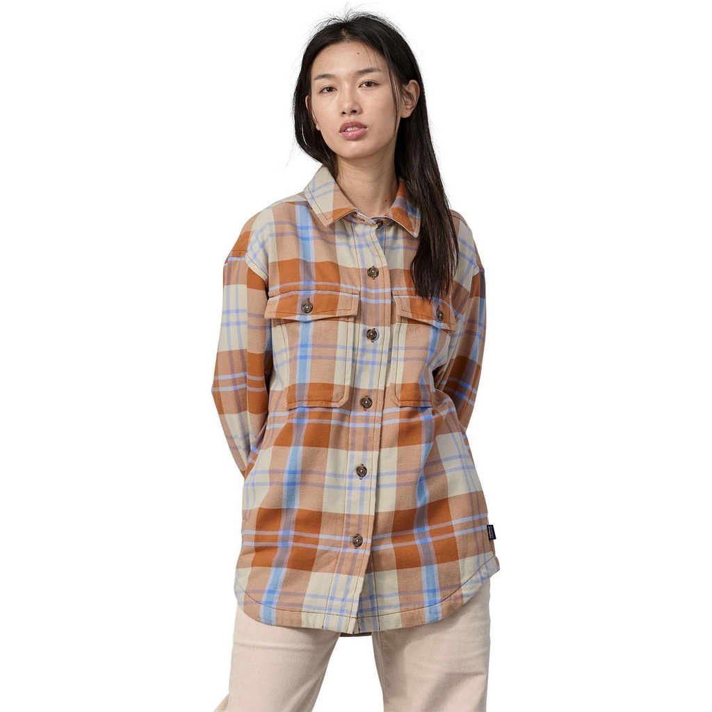 [000202956000000] Patagonia Women's HW Fjord Flannel Overshirt (XS)