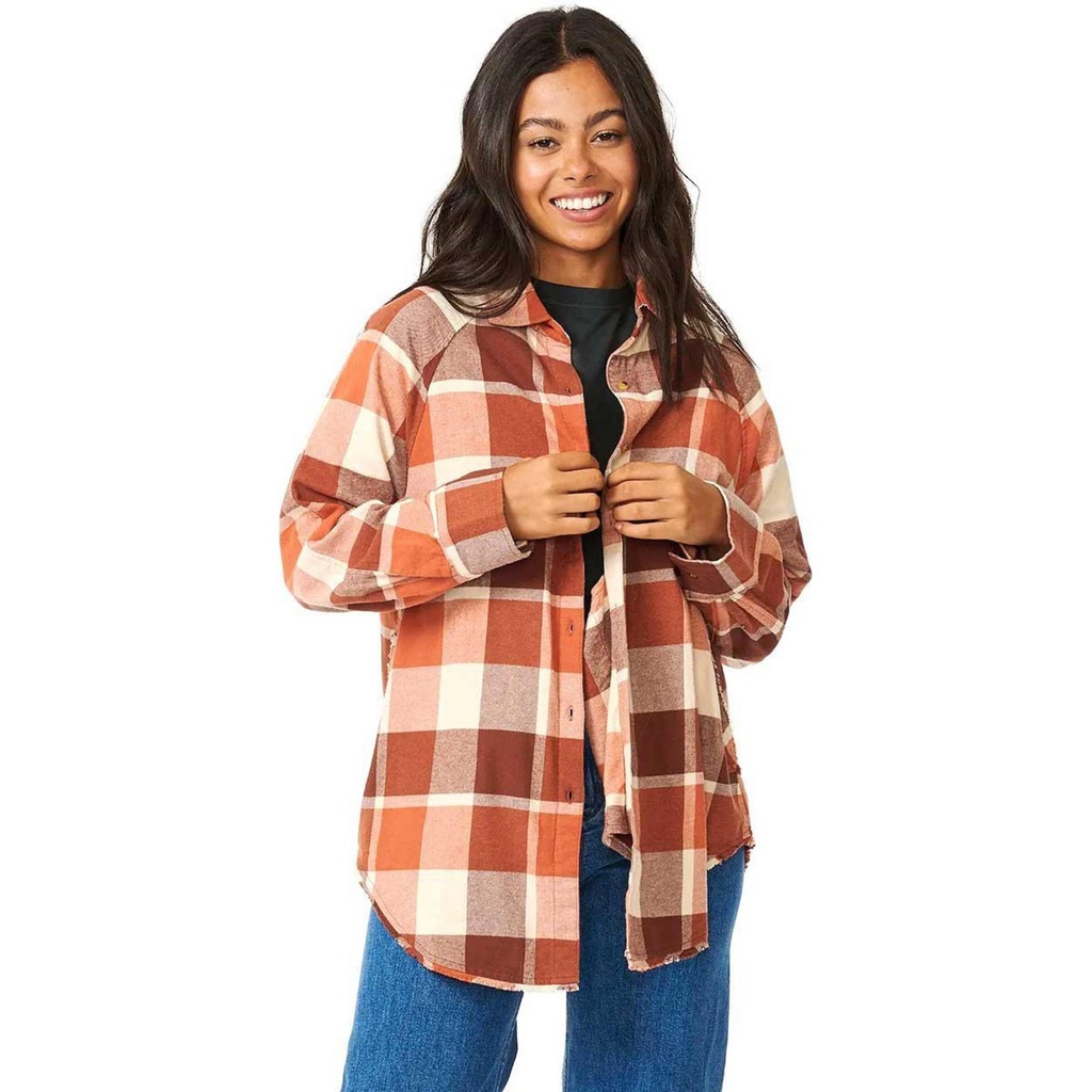 Rip Curl Women's Pacific Dreams Cotton Flannel Shirt