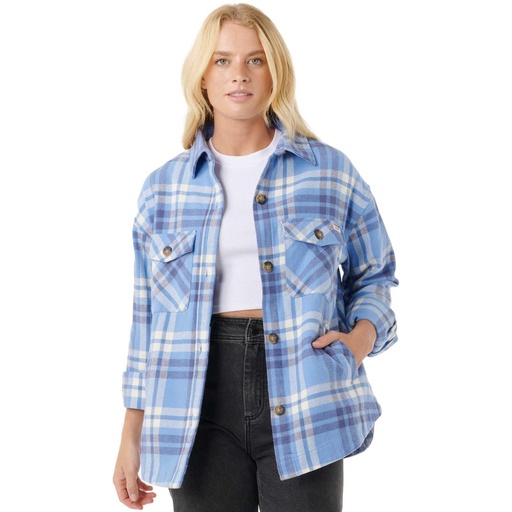 Rip Curl Women's Oceanic Long Sleeve Flannel Shirt