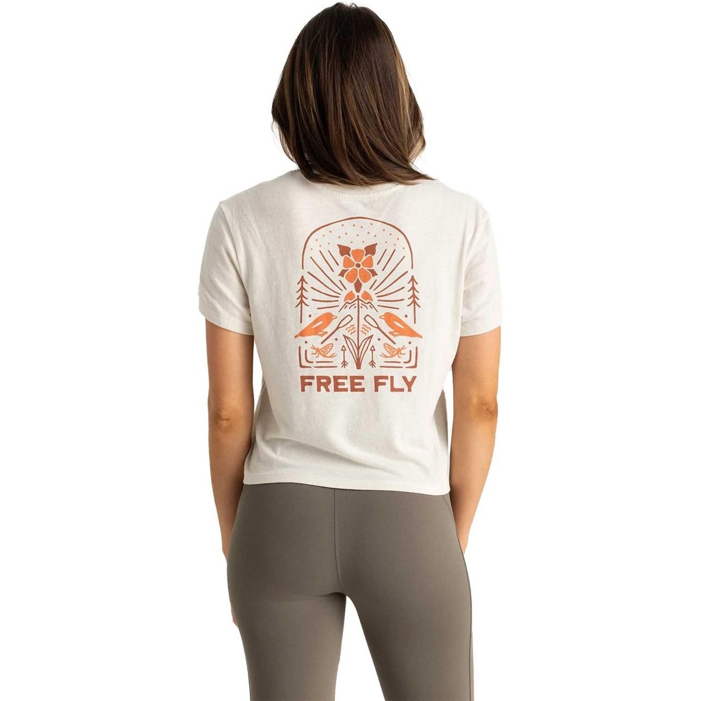 [000203016000000] Free Fly Women's Mellow Meadow T Shirt (XS)