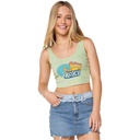 ROXY Women's Grateful For Nature Dive In Cropped Tank Top