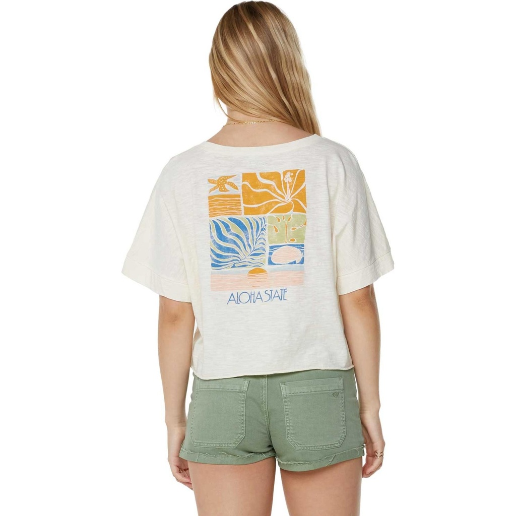 ROXY Women's Sea Glass Dstf T-Shirt